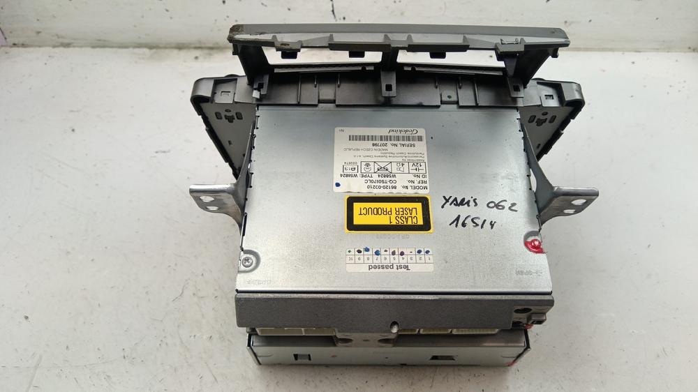 SISTEMA AUDIO RADIO CD TOYOTA YARIS 1.4 D-4D MMT 89CV