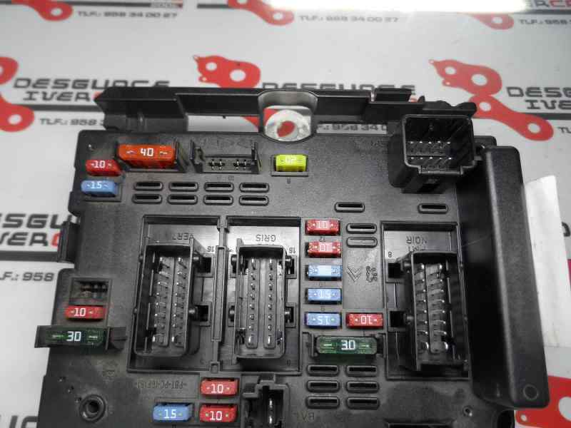 CAJA RELES FUSIBLES CITROEN XSARA PICASSO 2009 1.6 HDI 80CV DIESEL