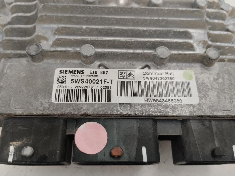 CENTRALITA MOTOR UCE CITROEN C3 1.4 HDI MT 70CV