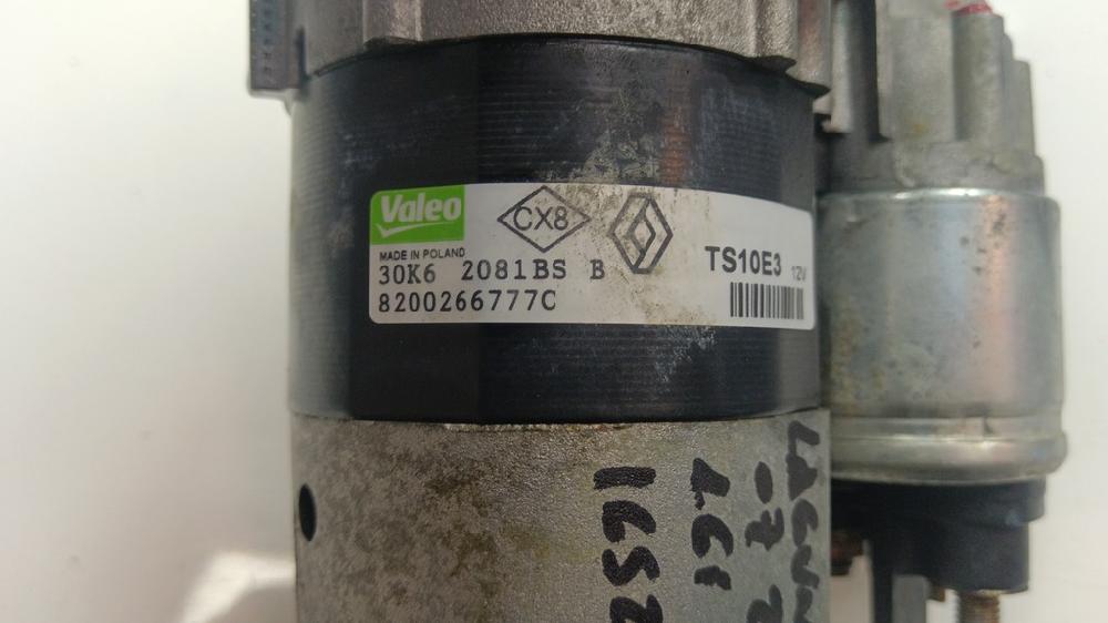 MOTOR ARRANQUE RENAULT LAGUNA 1.6 MT 112CV | 82KW