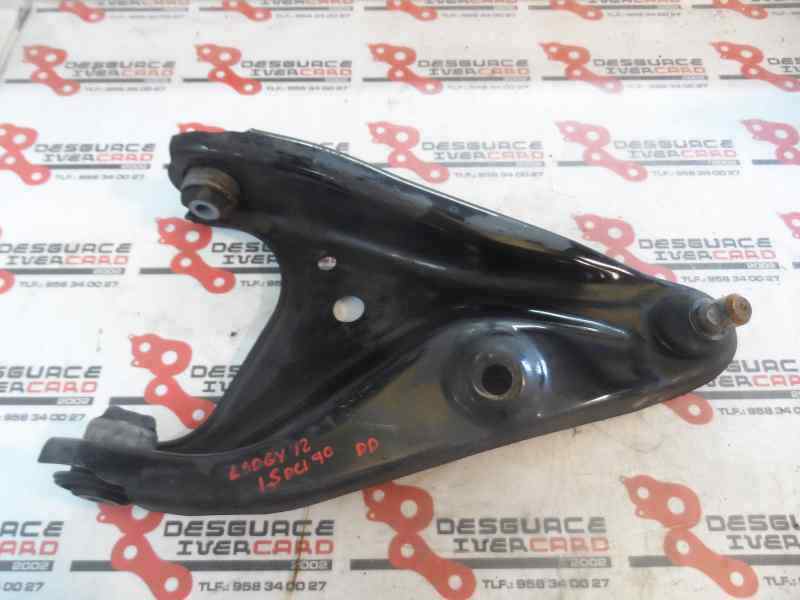 BRAZO SUSPENSION INFERIOR DELANTERO DERECHO DACIA LODGY 1.5 MT 90CV | 66KW