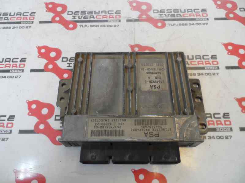 CENTRALITA MOTOR UCE PEUGEOT 206 1.4 MT 75CV