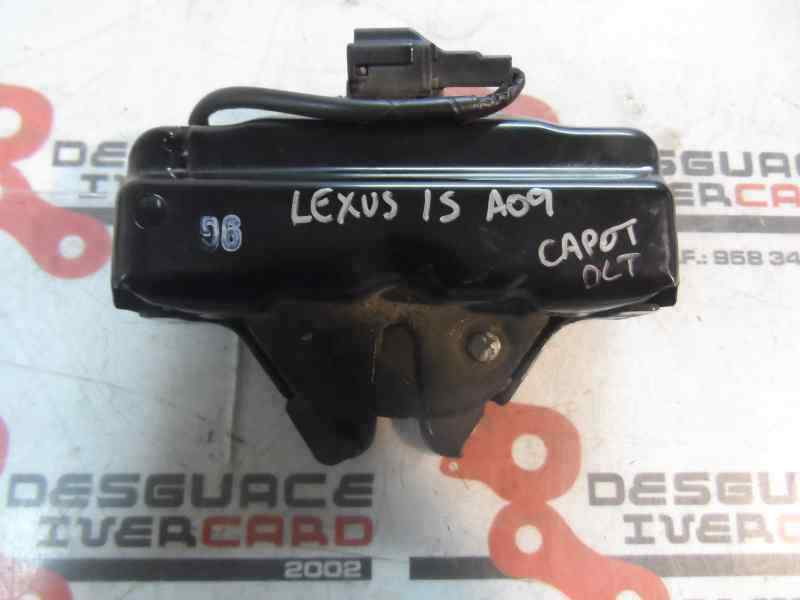 CERRADURA CAPOT LEXUS IS 2.2 MT 177CV | 130KW
