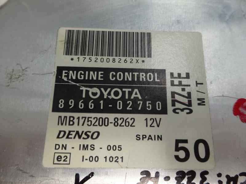 CENTRALITA MOTOR UCE TOYOTA COROLLA 2002 1.6 MT 110CV | 81KW