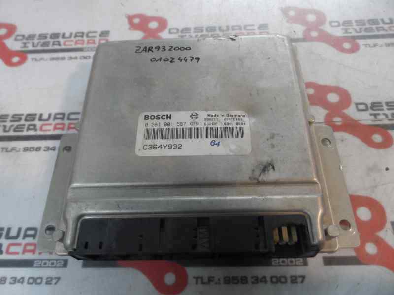 CENTRALITA MOTOR UCE ALFA ROMEO 156 1998 1.9 JTD MT 105CV