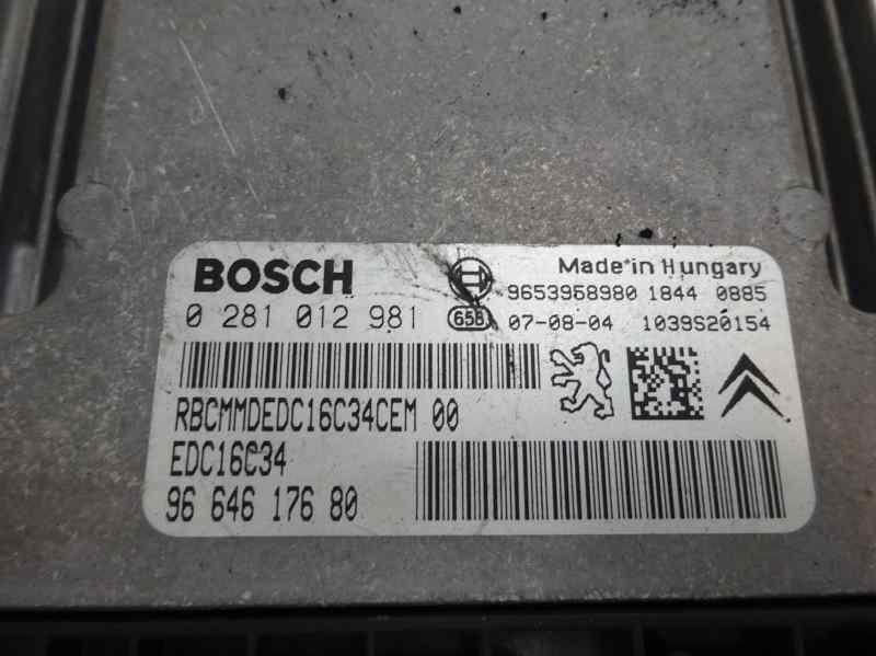 CENTRALITA MOTOR UCE CITROEN C4 PICASSO 1.6 HDI AMT 109CV