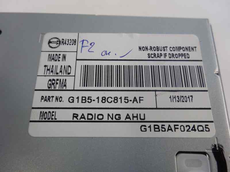 SISTEMA AUDIO RADIO CD FORD KA 1.2 MT 85CV | 63KW