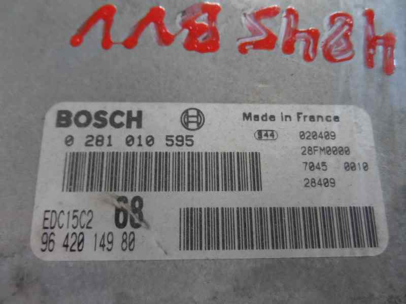 CENTRALITA MOTOR UCE CITROEN XSARA PICASSO 2.0 HDI 90CV MT DIESEL