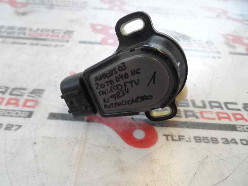 POTENCIOMETRO PEDAL TOYOTA AVENSIS 2.0 D MT 116CV | 85KW