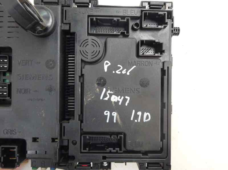 CAJA RELES FUSIBLES PEUGEOT 206 1.9 D MT 70CV