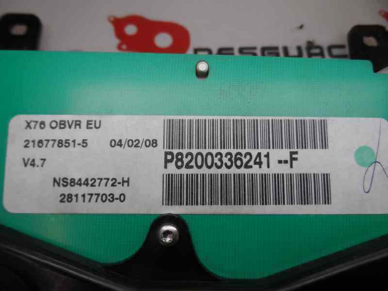 CUADRO INSTRUMENTOS RENAULT KANGOO 1.5 DCI MT 68CV