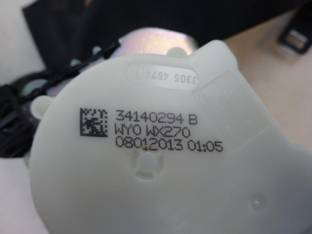 CINTURON SEGURIDAD TRASERO DERECHO CITROEN C3 1.6 HDI MT 92CV