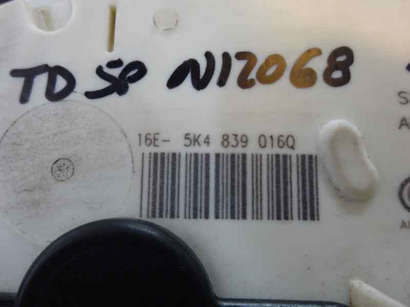 CERRADURA PUERTA TRASERA DERECHA VOLKSWAGEN GOLF 1.6 MT 110CV | 81KW