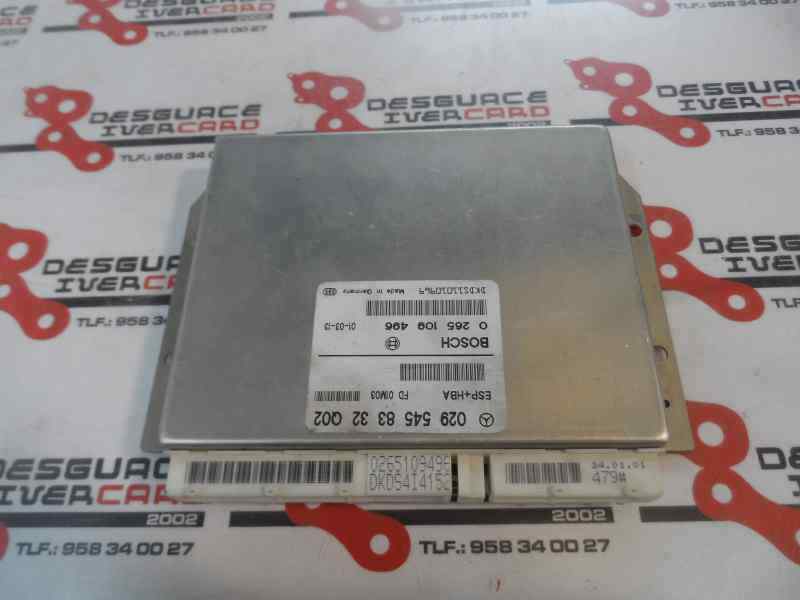 MODULO ELECTRONICO MERCEDES BENZ CLASE A 2001 1.7 A 170 CDI L MT 95CV