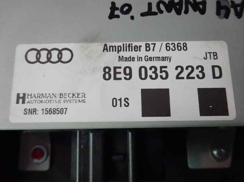 SISTEMA AUDIO RADIO CD AUDI A4 2.0 TDI MT QUATTRO 140CV