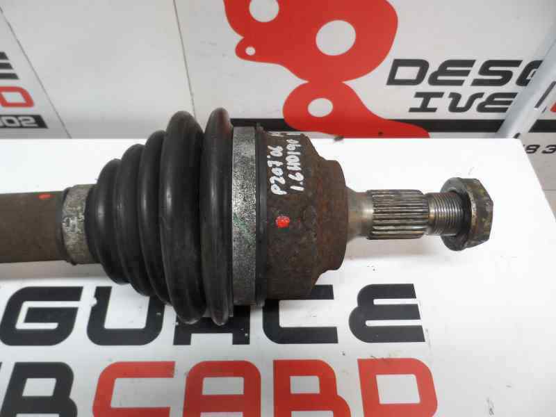 TRANSMISION DELANTERA IZQUIERDA PEUGEOT 207 1.6 HDI MT 90CV