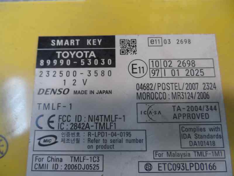 MODULO ENCENDIDO TOYOTA YARIS OTROS