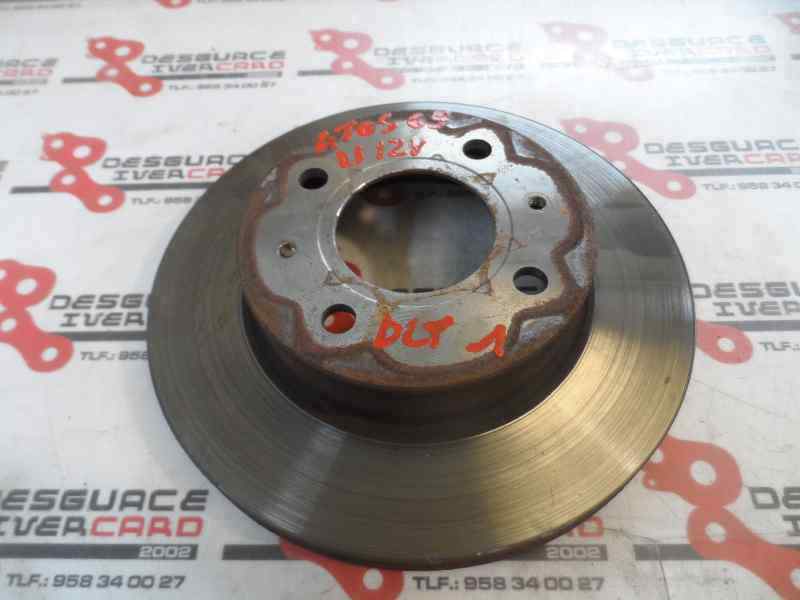 DISCO FRENO DELANTERO HYUNDAI ATOS 1.1 MT 59CV