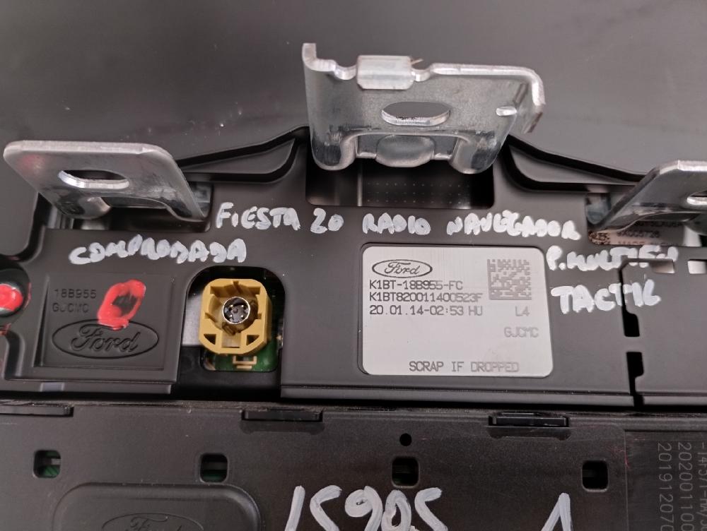 PANTALLA MULTIFUNCION FORD FIESTA 1.5 TDCI DURATORQ MT 85CV | 63KW