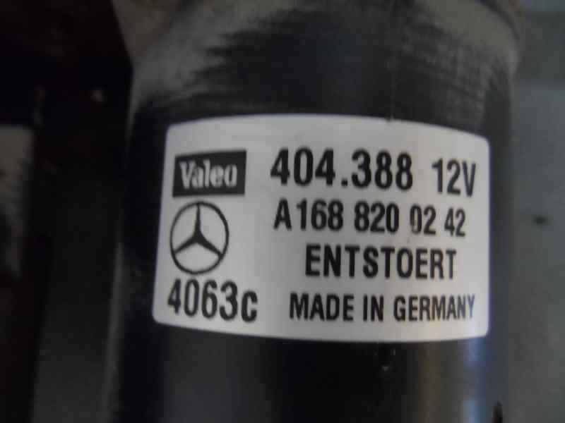MOTOR LIMPIA DELANTERO MERCEDES BENZ CLASE A 1.7 A 170 CDI L MT 95CV