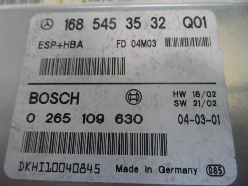 MODULO ELECTRONICO MERCEDES BENZ CLASE A 2004 1.7 A 170 CDI L MT 95CV