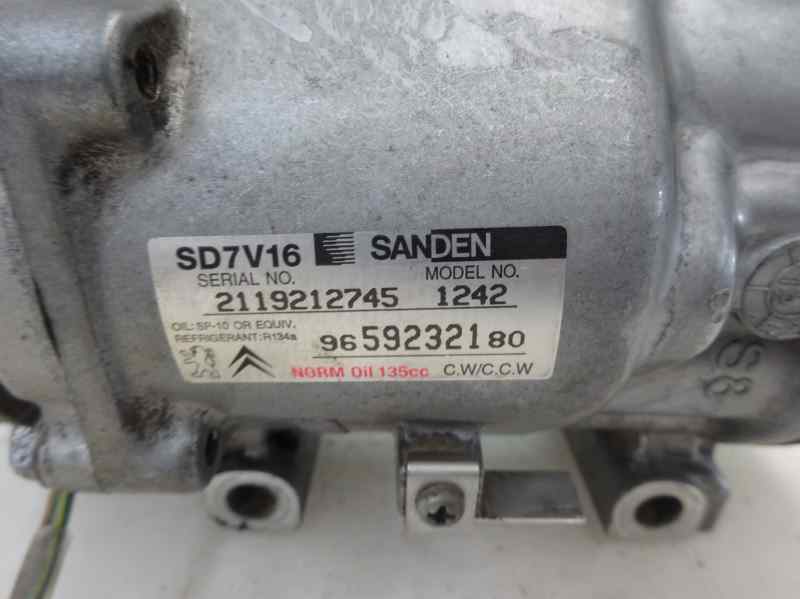 COMPRESOR AIRE ACONDICIONADO CITROEN BERLINGO 1.6 HDI MT 90CV