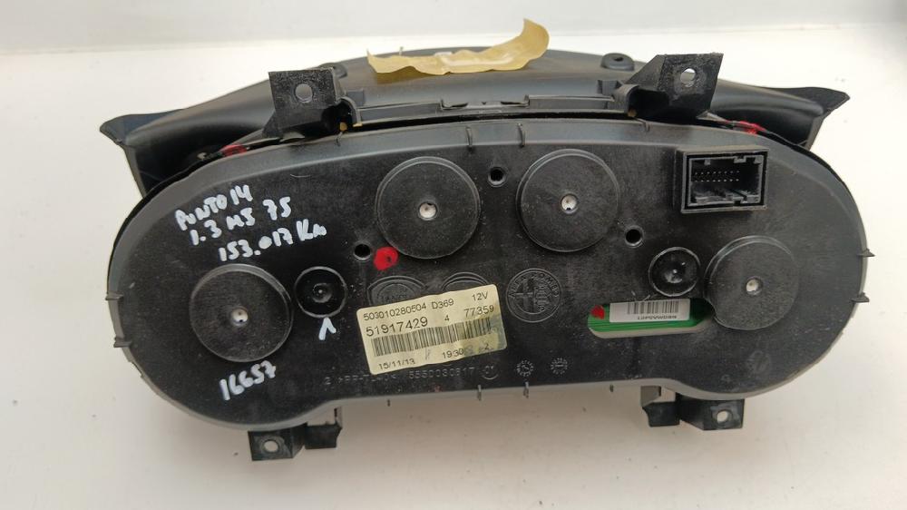 CUADRO INSTRUMENTOS FIAT PUNTO 1.3 AMT 75CV | 55KW