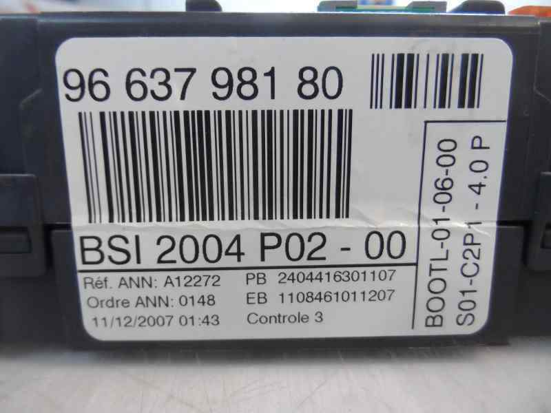 CAJA RELES FUSIBLES PEUGEOT 308 2.0 HDI MT 136CV