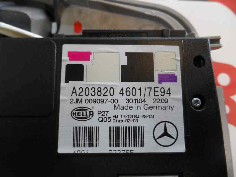 LUZ INTERIOR MERCEDES BENZ CLASE C 2005 2.2 MT 150CV | 110KW