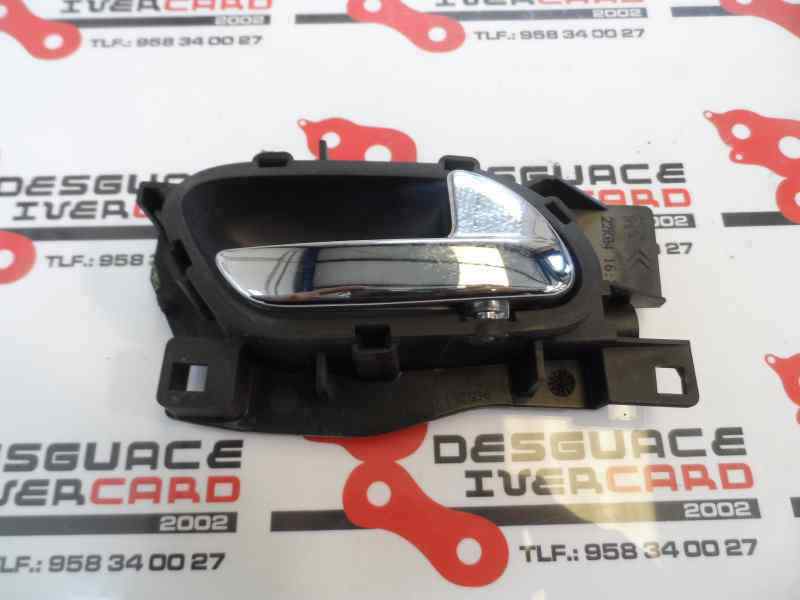 MANETA INTERIOR TRASERA DERECHA PEUGEOT 407 2.0 HDI MT 136CV