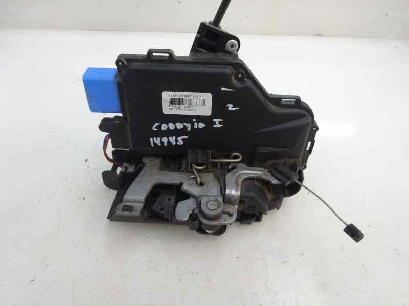 CERRADURA PUERTA DELANTERA IZQUIERDA VOLKSWAGEN CADDY 1.9 TDI MT 105CV | 78KW
