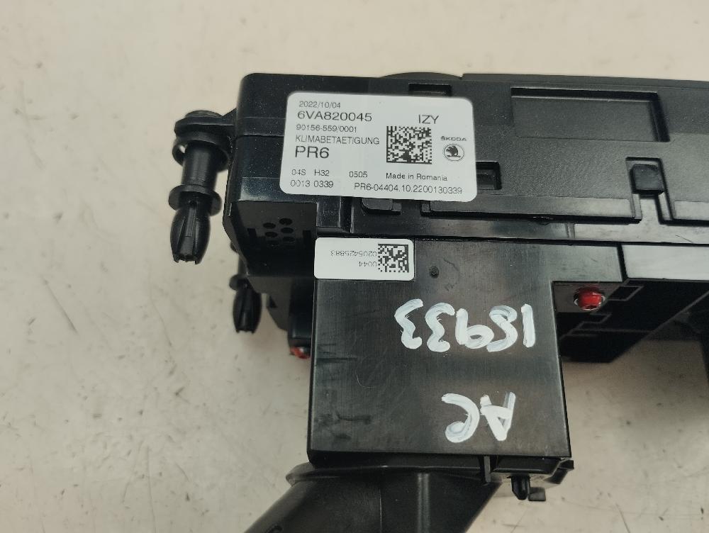 MANDO CALEFACCION AIRE ACONDICIONADO SKODA FABIA 1.0 TSI MT 95CV