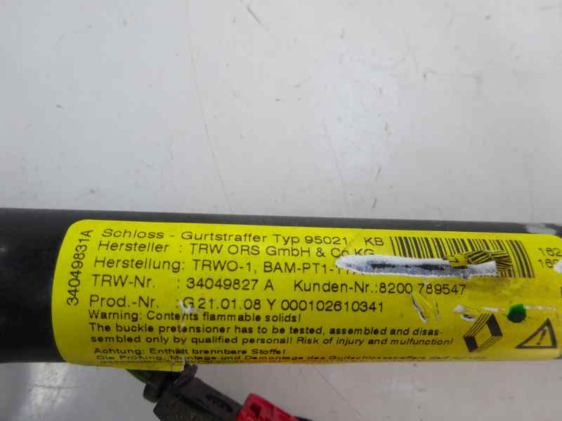 ANCLAJE CINTURON DELANTERO DERECHO RENAULT CLIO 1.5 DCI MT 106CV
