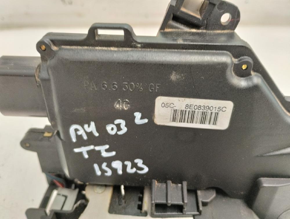 CERRADURA PUERTA TRASERA IZQUIERDA AUDI A4 2003 1.9 TDI 6MT 130CV