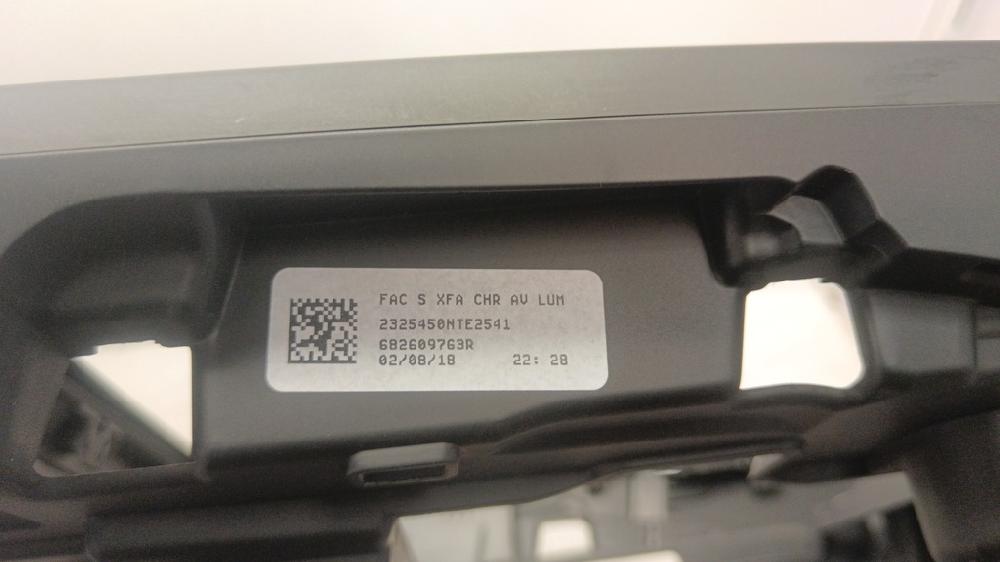 EMBELLECEDOR PANEL CENTRAL RENAULT SCENIC 1.3 MT 140CV | 103KW