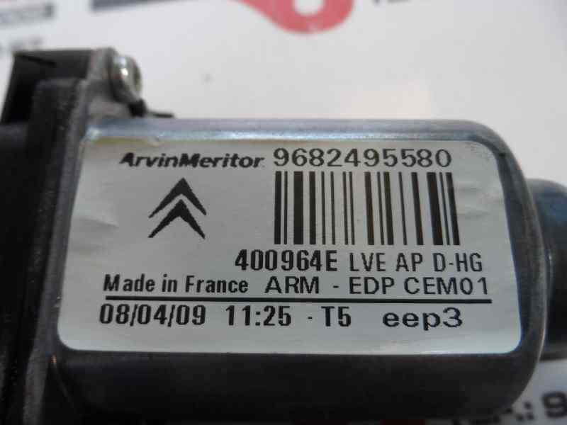 MOTOR ELEVALUNAS DELANTERO DERECHO CITROEN C4 PICASSO 1.6 HDI AMT 109CV