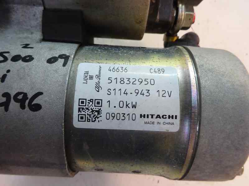 MOTOR ARRANQUE FIAT 500 1.2 MT 69CV | 51KW