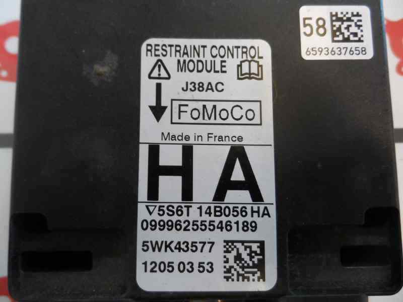 CENTRALITA AIRBAG FORD FIESTA 1.4 TDCI MT 67CV