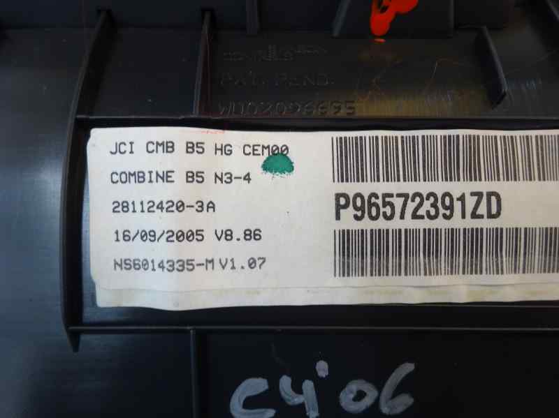 CUADRO INSTRUMENTOS CITROEN C4 2006 1.6 HDI MT 90CV