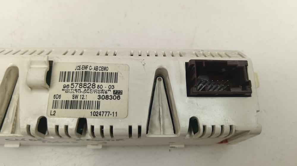 PANTALLA MULTIFUNCION CITROEN C4 2006 1.4 MT 88CV | 65KW