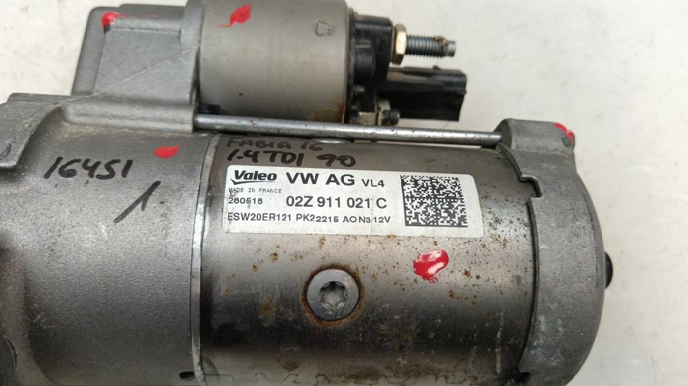 MOTOR ARRANQUE SKODA FABIA 1.4 MT 90CV | 66KW