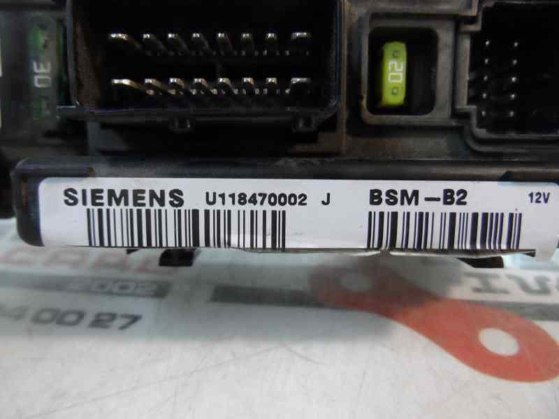 CAJA RELES FUSIBLES CITROEN BERLINGO 1.9 D MT 69CV