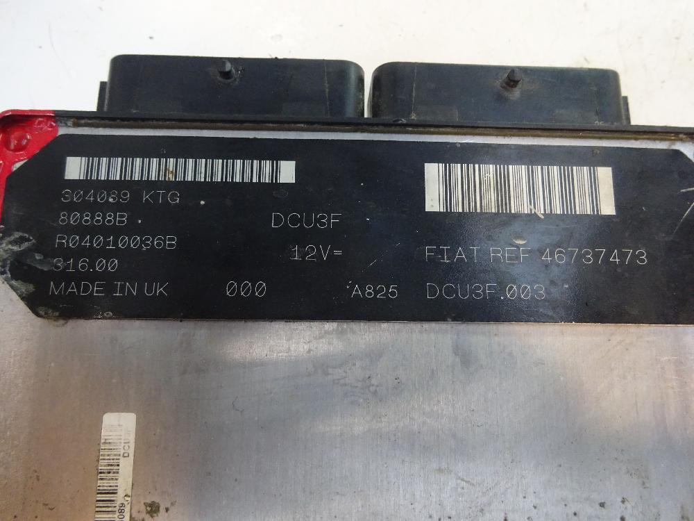CENTRALITA MOTOR UCE FIAT DOBLO 1.9 D MT 63CV