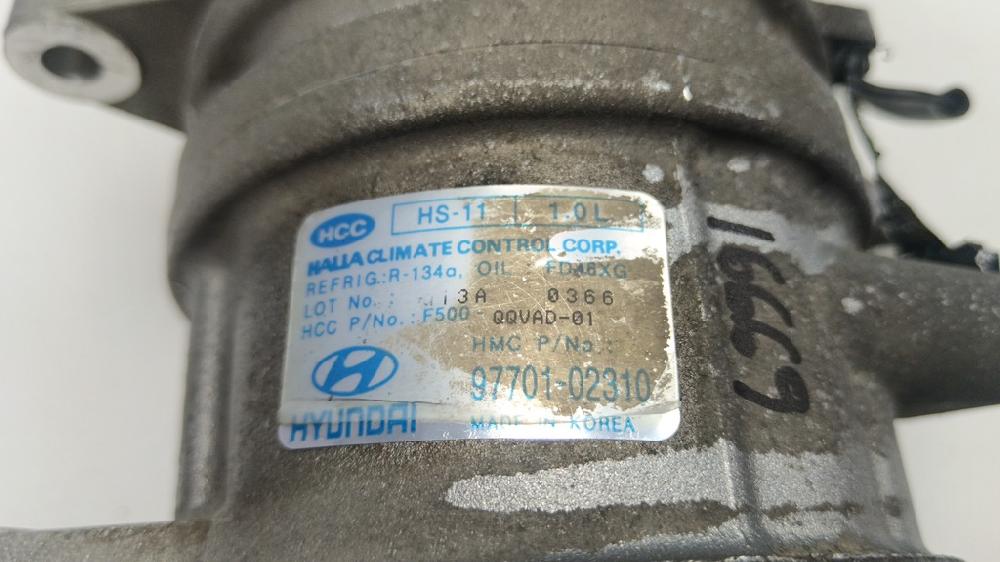COMPRESOR AIRE ACONDICIONADO HYUNDAI ATOS 1.0 MT 55CV