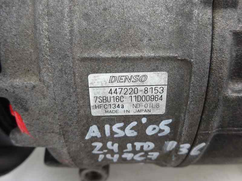 COMPRESOR AIRE ACONDICIONADO ALFA ROMEO 156 2.4 JTD MT 136CV