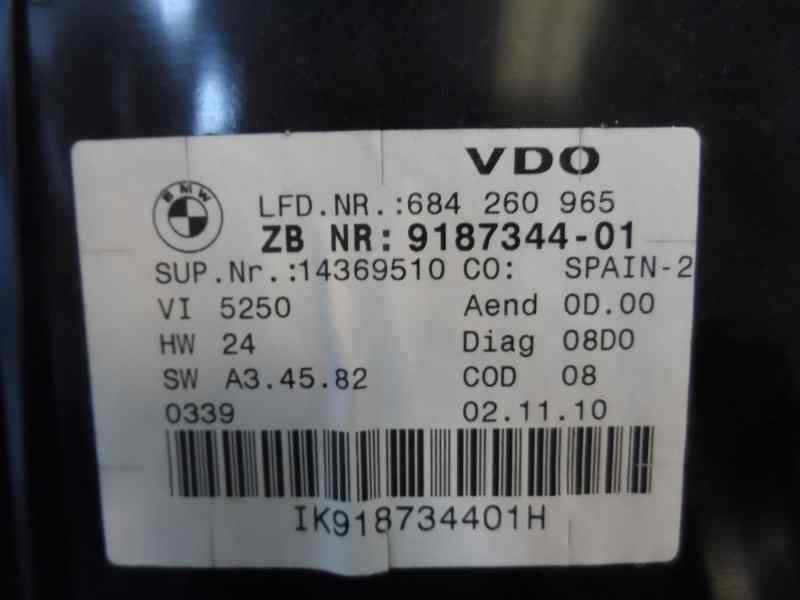 CUADRO INSTRUMENTOS BMW SERIE 3 2.0 318D MT 143CV