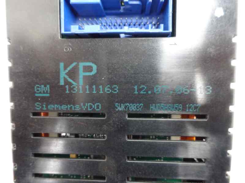 SISTEMA AUDIO RADIO CD OPEL ZAFIRA 1.8 MT 125CV | 92KW