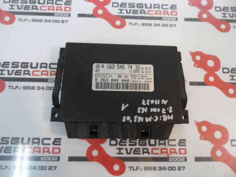 CENTRALITA CHECK CONTROL MERCEDES BENZ CLASE M 2.7 ML 270 CDI MT 163CV