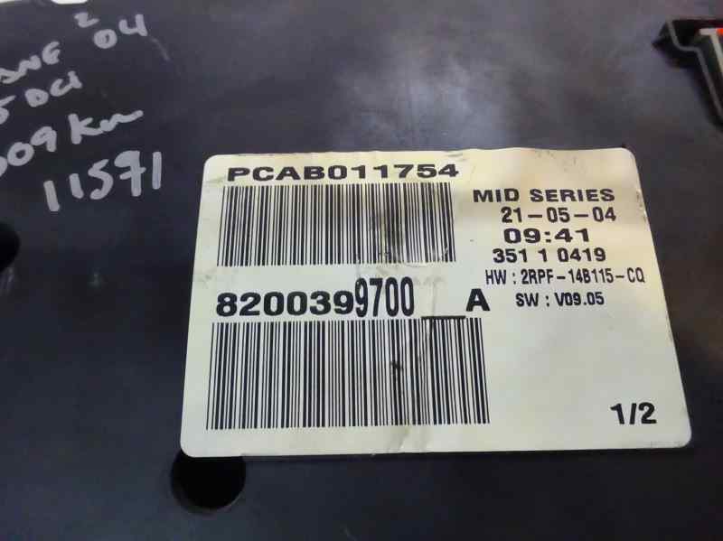 CUADRO INSTRUMENTOS RENAULT MEGANE 1.5 DCI MT 101CV
