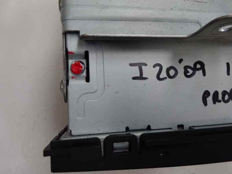 SISTEMA AUDIO RADIO CD HYUNDAI I20 2009 1.2 MT 78CV